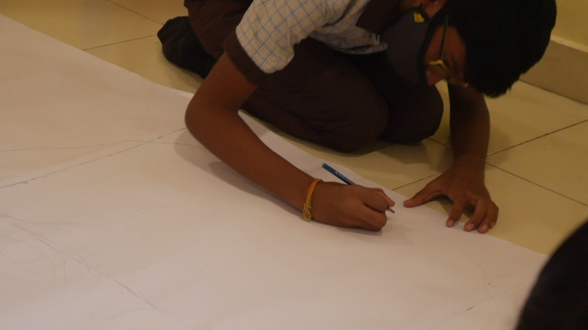 First world record by Tamil Nadu Youth Association and 20 students of  AGM School by making a collage, rangoli, and painting portrait in 60 minutes,  to honoUr the memory of Former Indian president dr.A.P.J.Abdul Kalam.