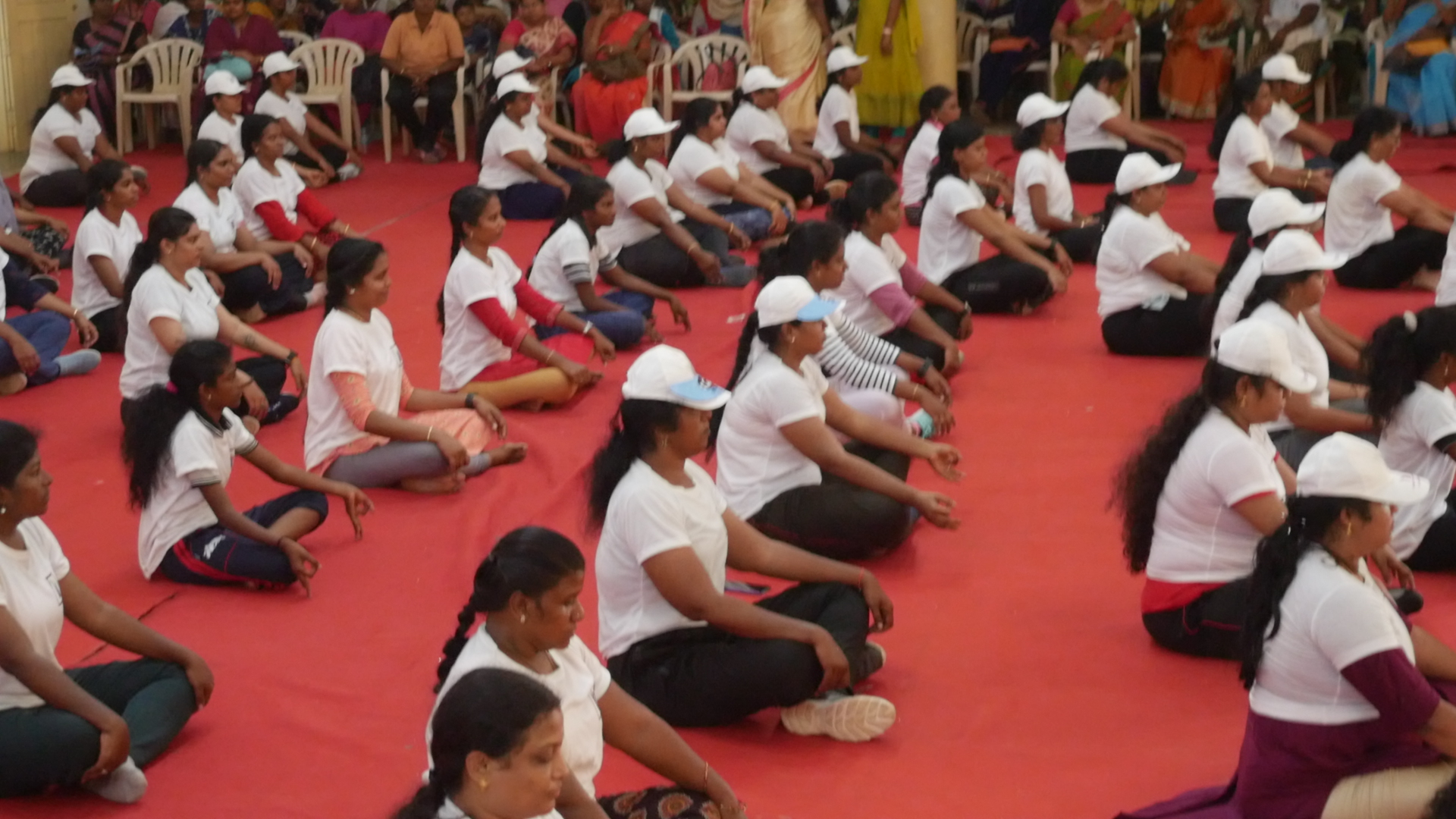 World Record by performing 100+ exercises in 30 minutes  of time with maximum number of female participants .