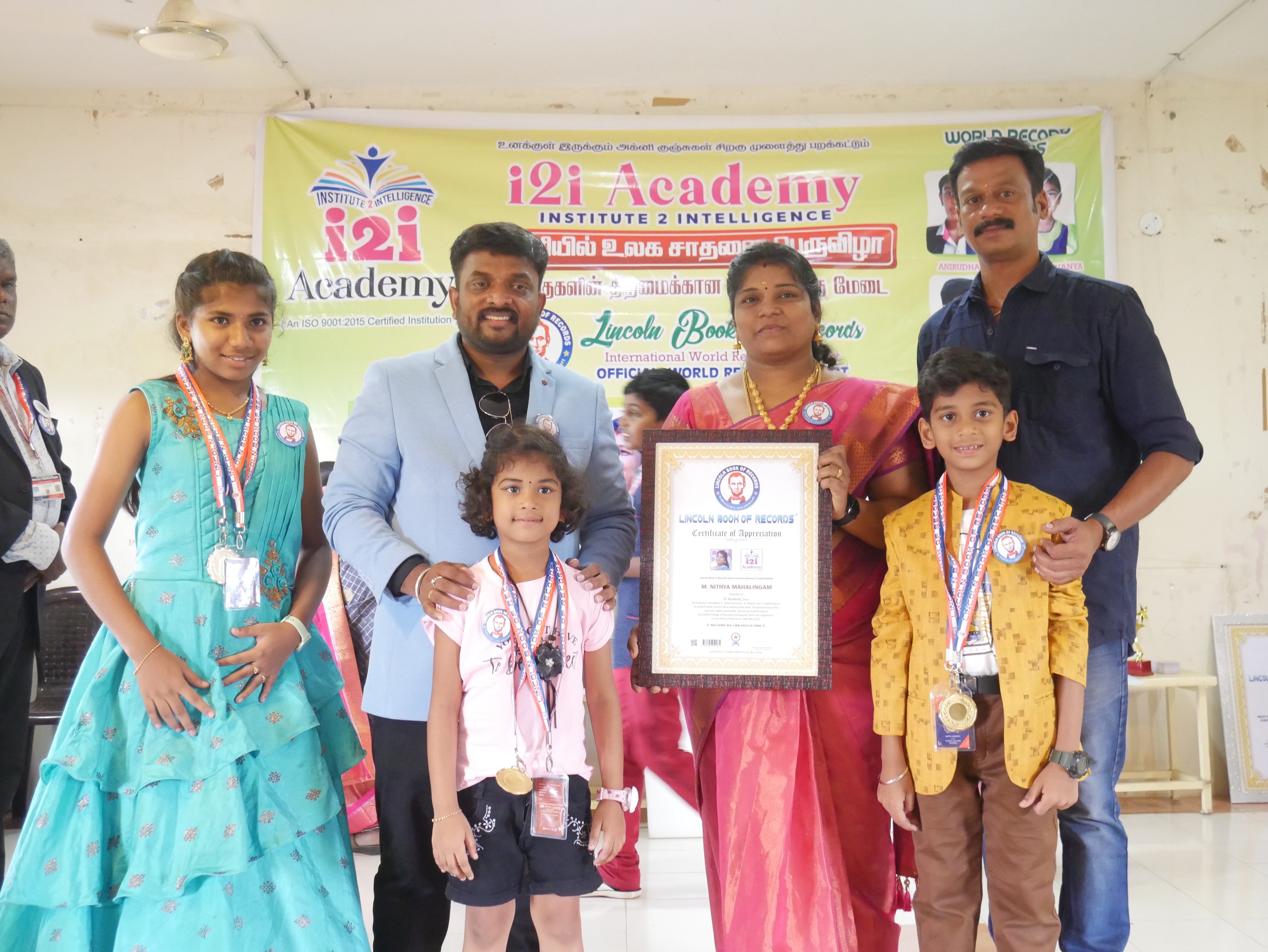 World's youngest child to solve multiple number of 2*2 Rubik's Cube  blindfolded by using Mid Brain Activation Method  in 05 minutes.